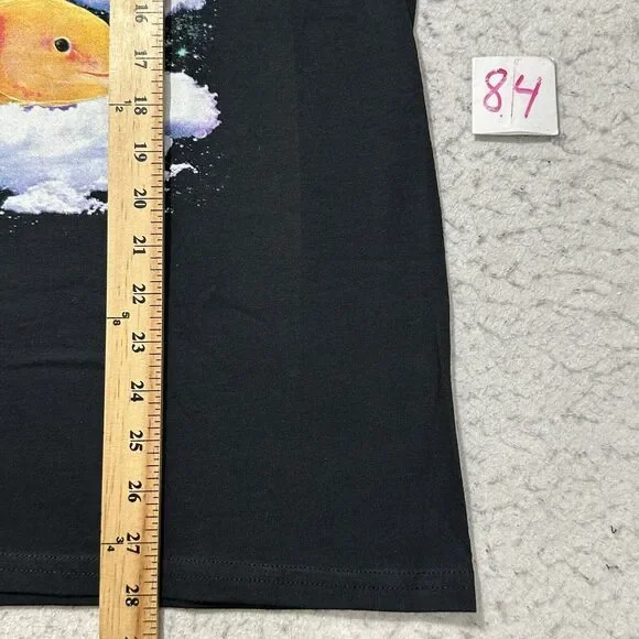 Spencer's Men's Medium Axolotl Graphic T Shirt Black Short Sleeve Crewneck Tee - Picture 8 of 11